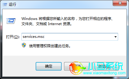 Win+R�����У���������services.msc