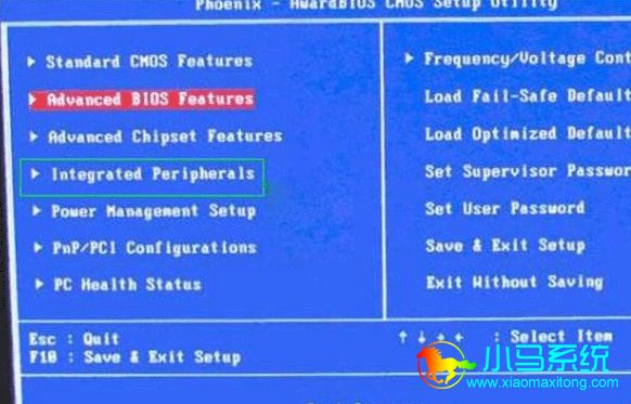 �ҵ���Integrated Peripherals Option (�ⲿ�豸ѡ��)