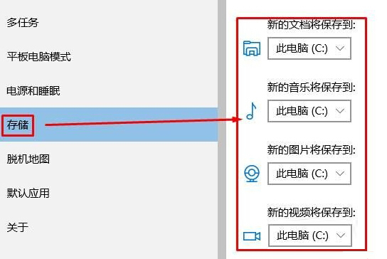 �����ƶ�win10�ȶ��桰�⡱�Ĵ洢λ��