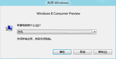 ����4��Win8���ٹػ�����