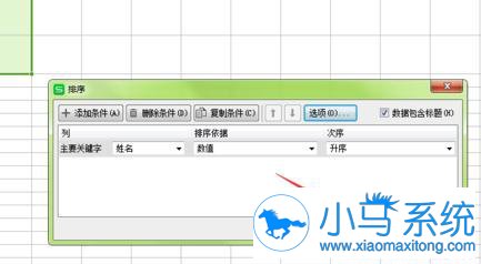 分享wps表格设定按姓氏排序的方法