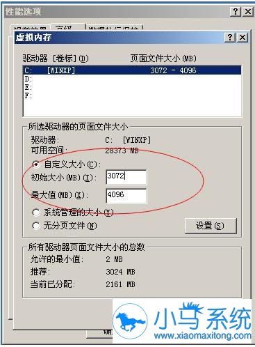 XPϵͳ�����ڴ���Сֵ������ô����