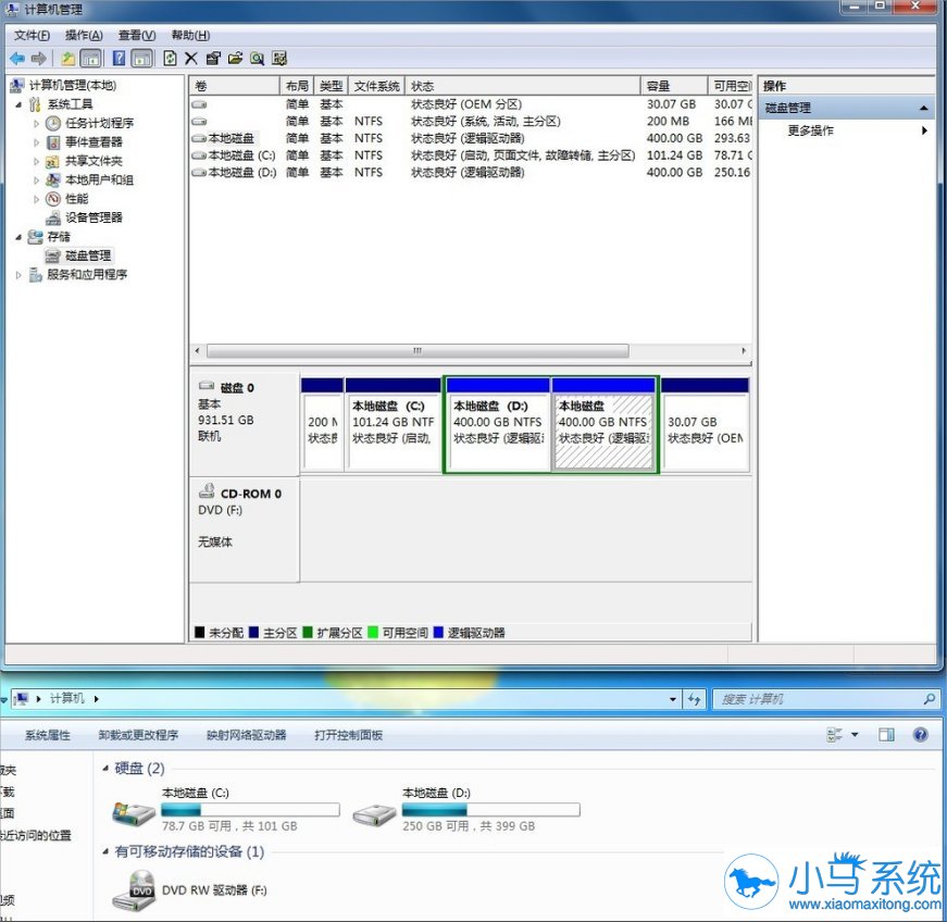 ����win7�����̷���С����